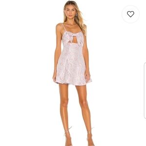 Majorelle Queens Mini Dress In Pink Fantasy